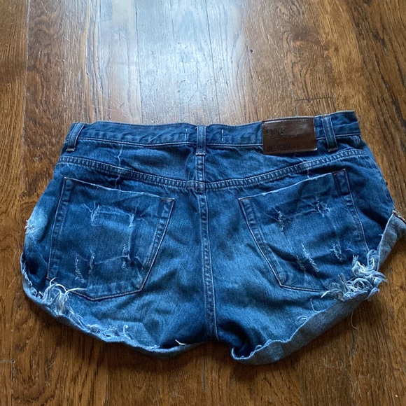 ONE TEASPOON denim jean shorts size 28 - Picture 3 of 3
